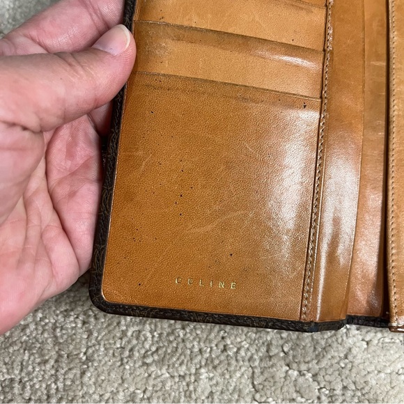 Celine macadam Triomphe long wallet women’s - Picture 4 of 11